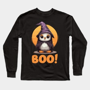 Cute Penguin Halloween Design! Long Sleeve T-Shirt